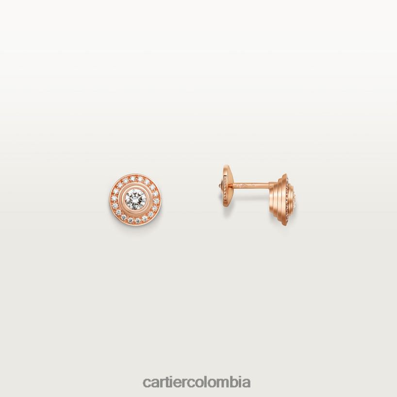 joyería Cartier pendientes de amor elegante V0HXJN713