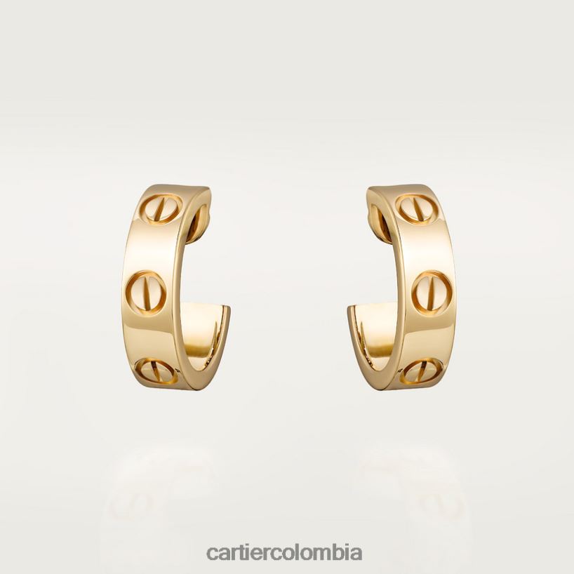 joyería Cartier pendientes de amor oro amarillo V0HXJN757