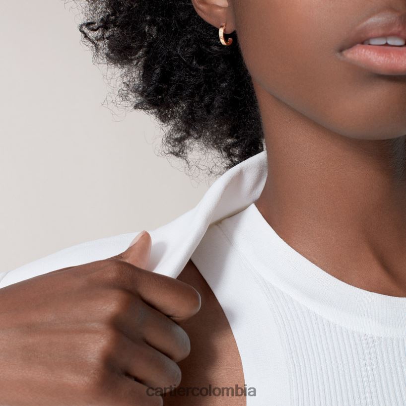 joyería Cartier pendientes de amor oro rosa V0HXJN759