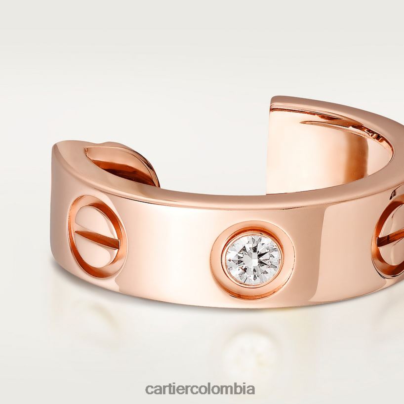 joyería Cartier pendientes de amor oro rosa V0HXJN767