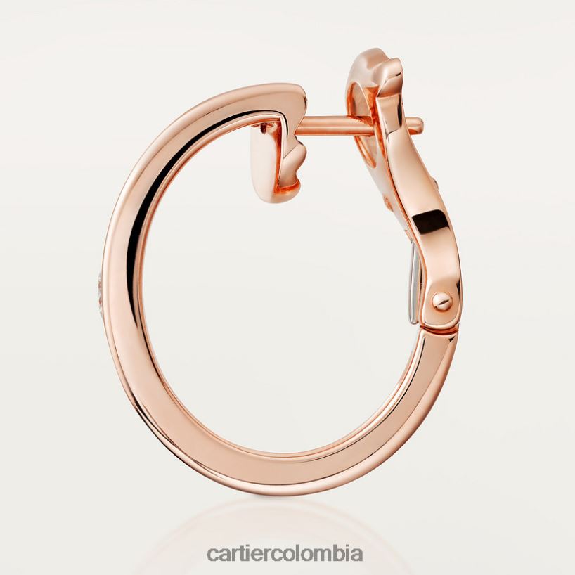 joyería Cartier pendientes de amor oro rosa V0HXJN767