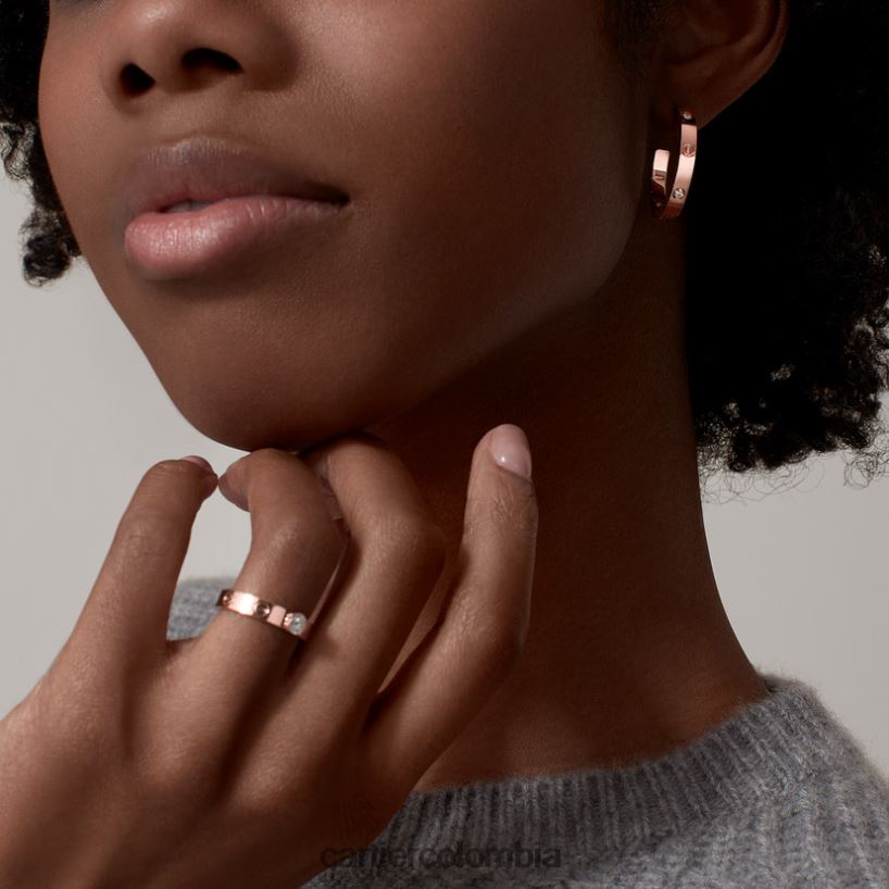 joyería Cartier pendientes de amor oro rosa V0HXJN771