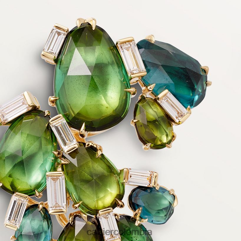 joyería Cartier pendientes de cactus elegante V0HXJN755