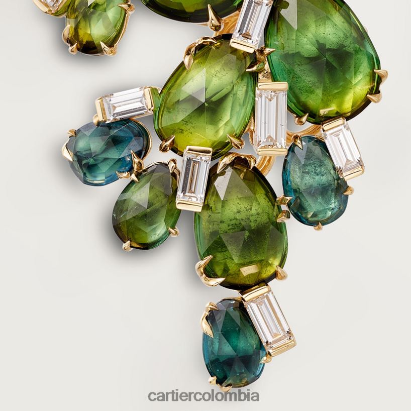 joyería Cartier pendientes de cactus elegante V0HXJN755