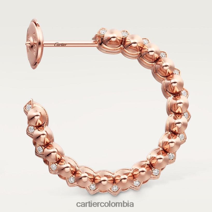 joyería Cartier pendientes de choque oro rosa V0HXJN739