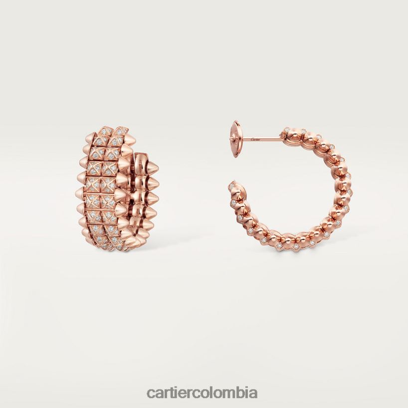 joyería Cartier pendientes de choque oro rosa V0HXJN739