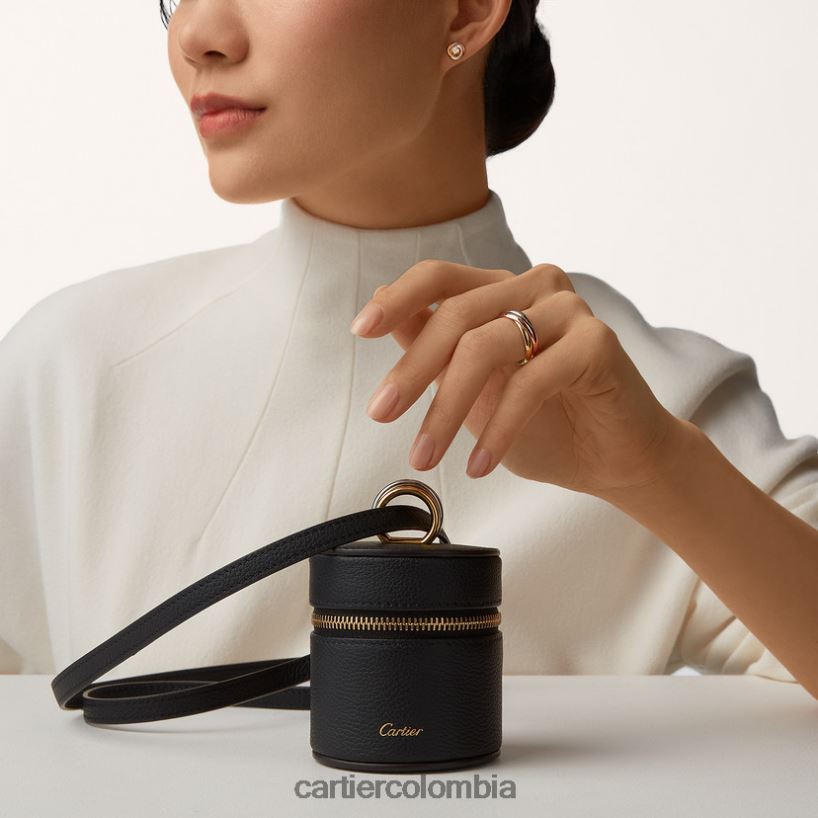 joyería Cartier pendientes de la trinidad 3 oros V0HXJN625