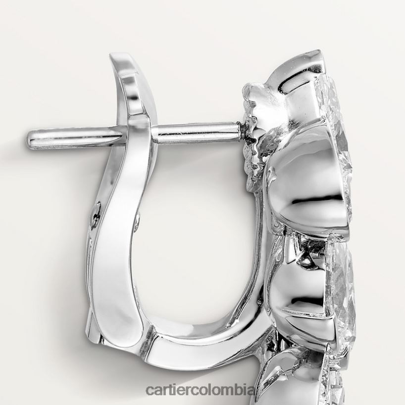 joyería Cartier pendientes de lluvia elegante V0HXJN697