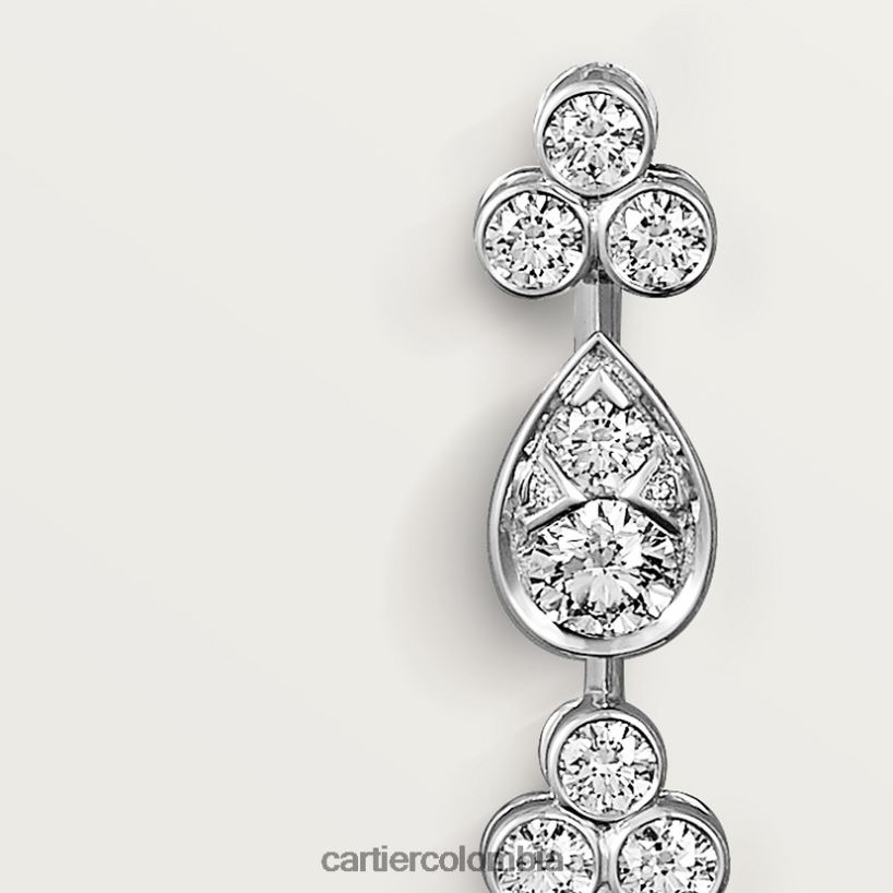 joyería Cartier pendientes de lluvia elegante V0HXJN726