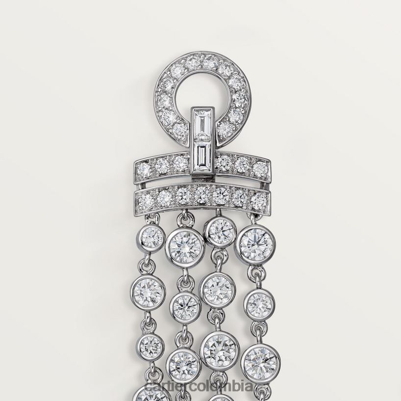 joyería Cartier pendientes de lluvia elegante V0HXJN731