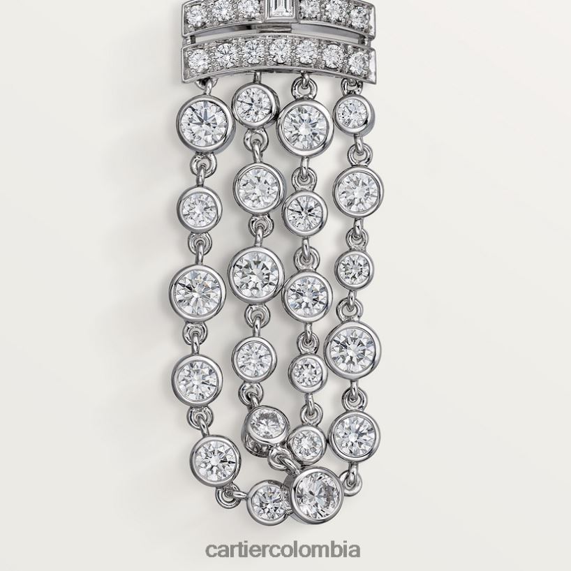 joyería Cartier pendientes de lluvia elegante V0HXJN731