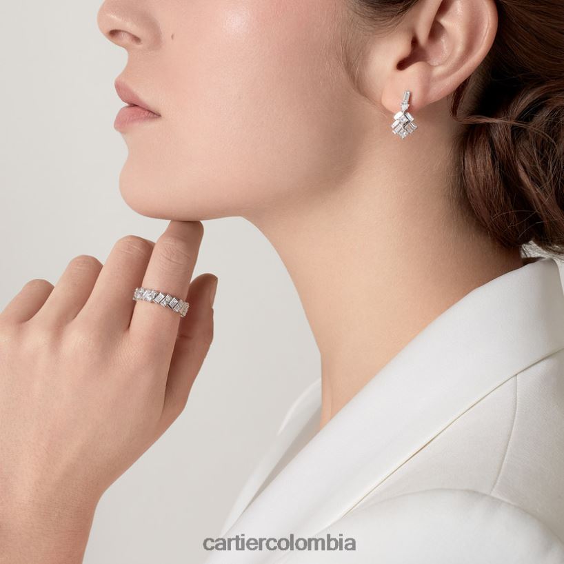 joyería Cartier pendientes de reflexión Oro blanco V0HXJN675