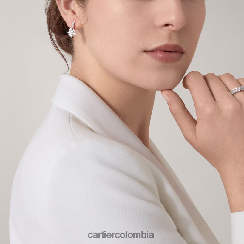 joyería Cartier pendientes de reflexión Oro blanco V0HXJN675