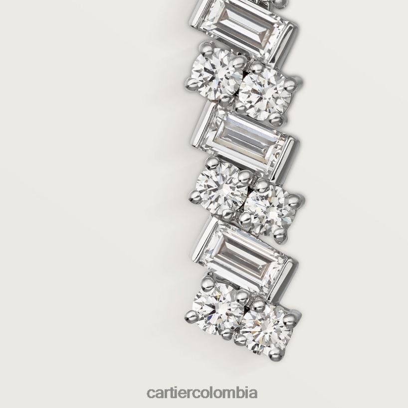 joyería Cartier pendientes de reflexión elegante V0HXJN678