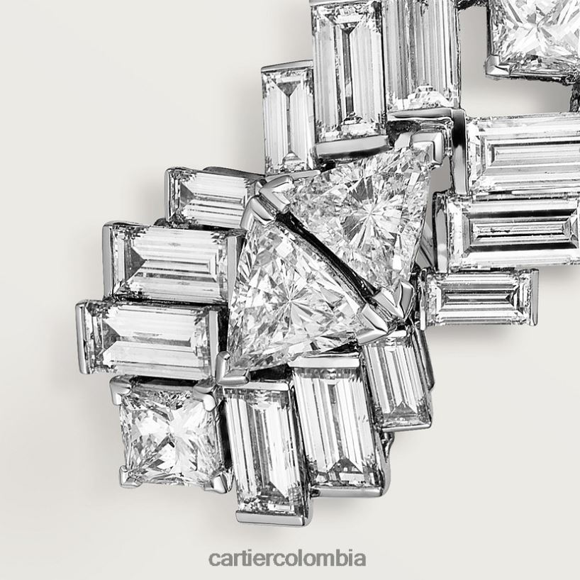 joyería Cartier pendientes de reflexión elegante V0HXJN700