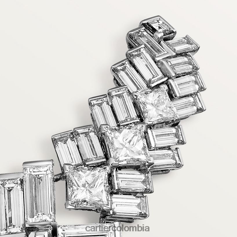 joyería Cartier pendientes de reflexión elegante V0HXJN700