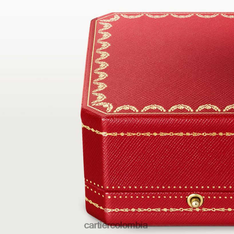 joyería Cartier pendientes de reflexión elegante V0HXJN701