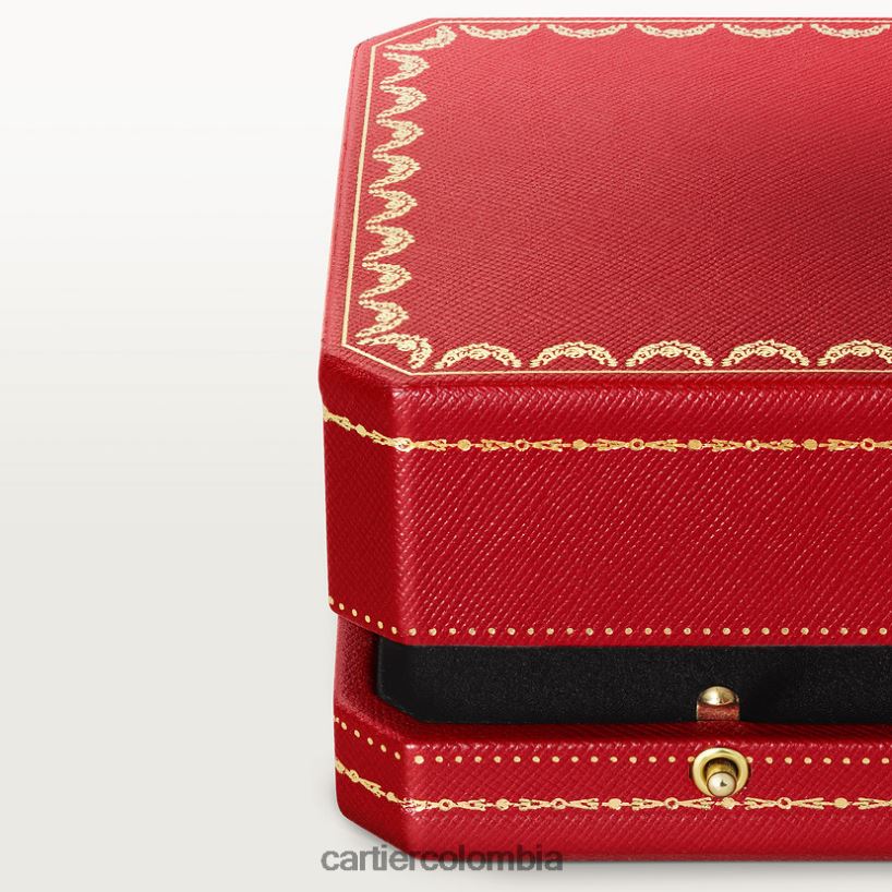 joyería Cartier pendientes de reflexión elegante V0HXJN735