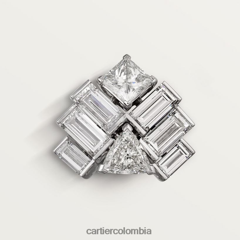 joyería Cartier pendientes de reflexión elegante V0HXJN738