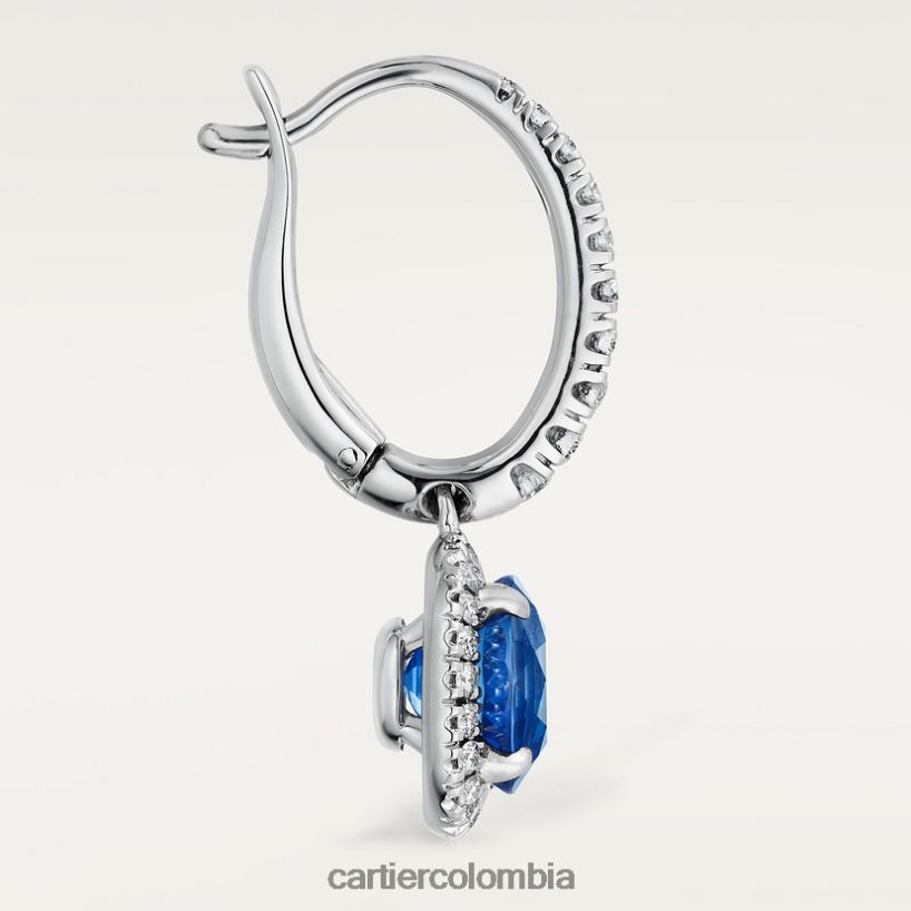 joyería Cartier pendientes destino con piedra de colores elegante V0HXJN687