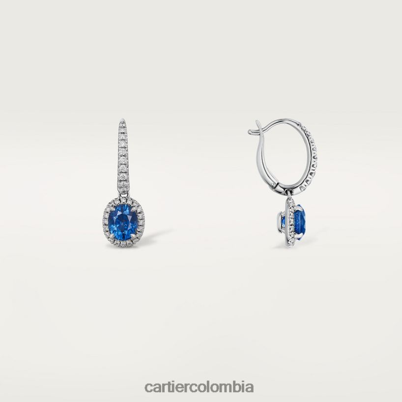 joyería Cartier pendientes destino con piedra de colores elegante V0HXJN687