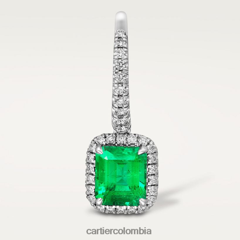 joyería Cartier pendientes destino con piedra de colores elegante V0HXJN698