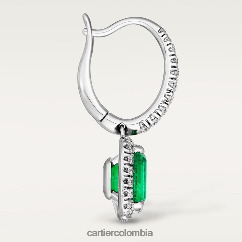 joyería Cartier pendientes destino con piedra de colores elegante V0HXJN698