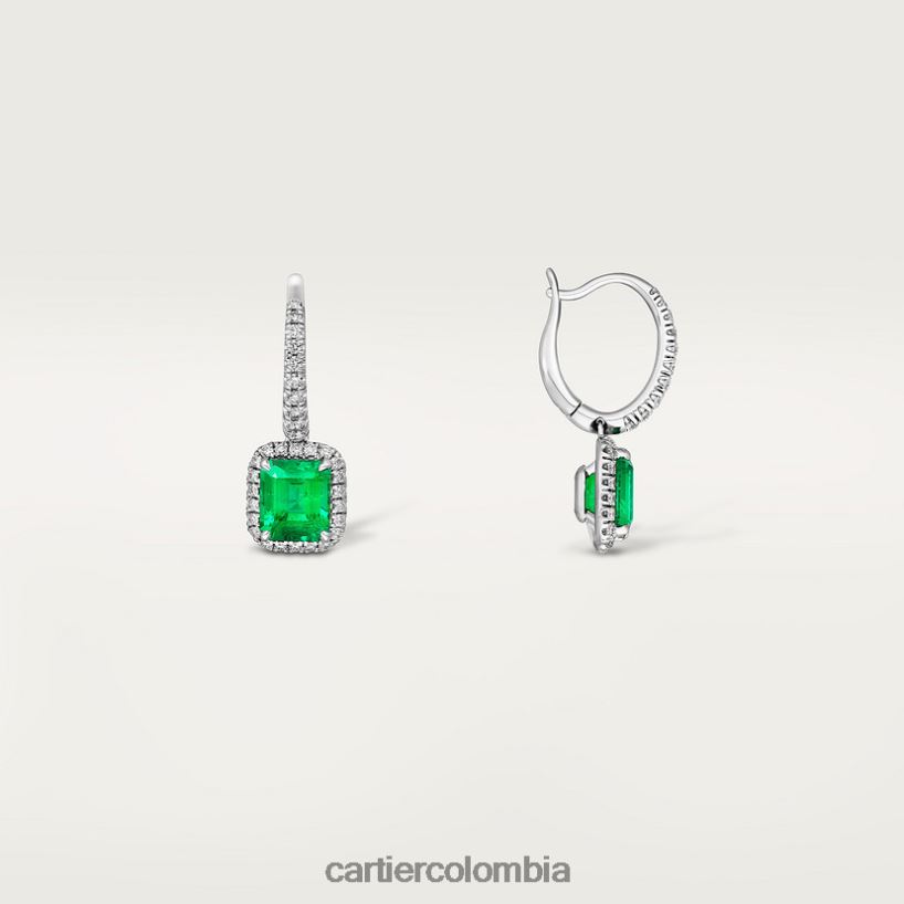 joyería Cartier pendientes destino con piedra de colores elegante V0HXJN698