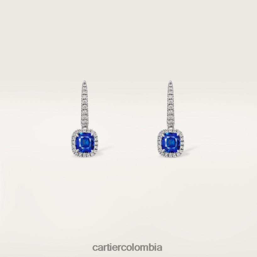 joyería Cartier pendientes destino con piedra de colores elegante V0HXJN725
