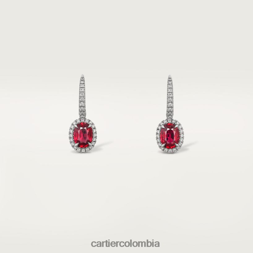 joyería Cartier pendientes destino con piedra de colores elegante V0HXJN729