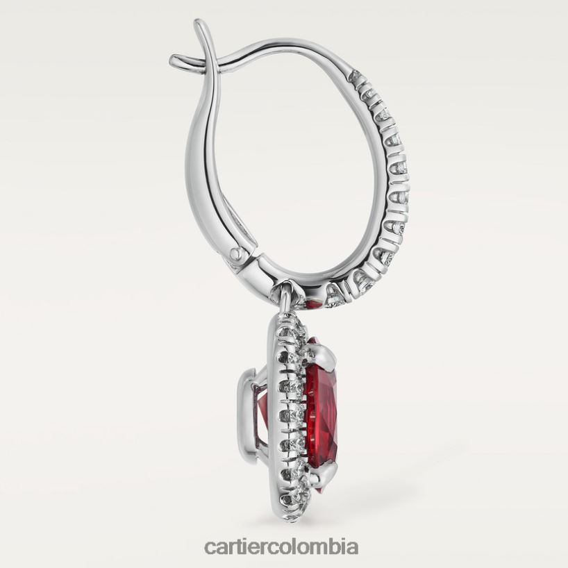 joyería Cartier pendientes destino con piedra de colores elegante V0HXJN729