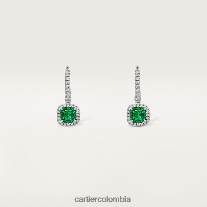 joyería Cartier pendientes destino con piedra de colores elegante V0HXJN736