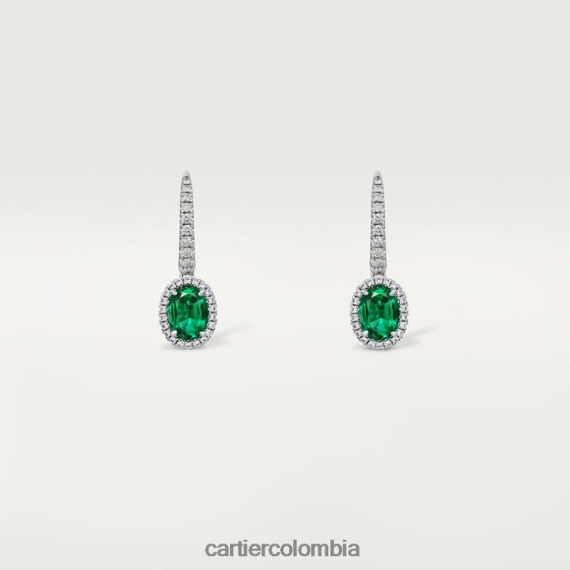joyería Cartier pendientes destino con piedra de colores elegante V0HXJN737