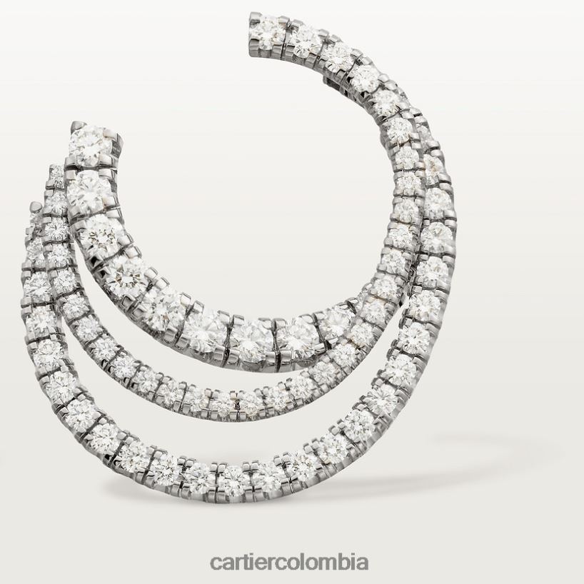 joyería Cartier pendientes etincelle Oro blanco V0HXJN677