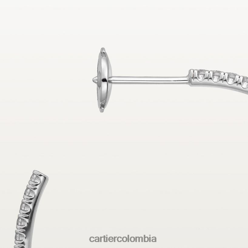joyería Cartier pendientes etincelle, modelo grande Oro blanco V0HXJN674
