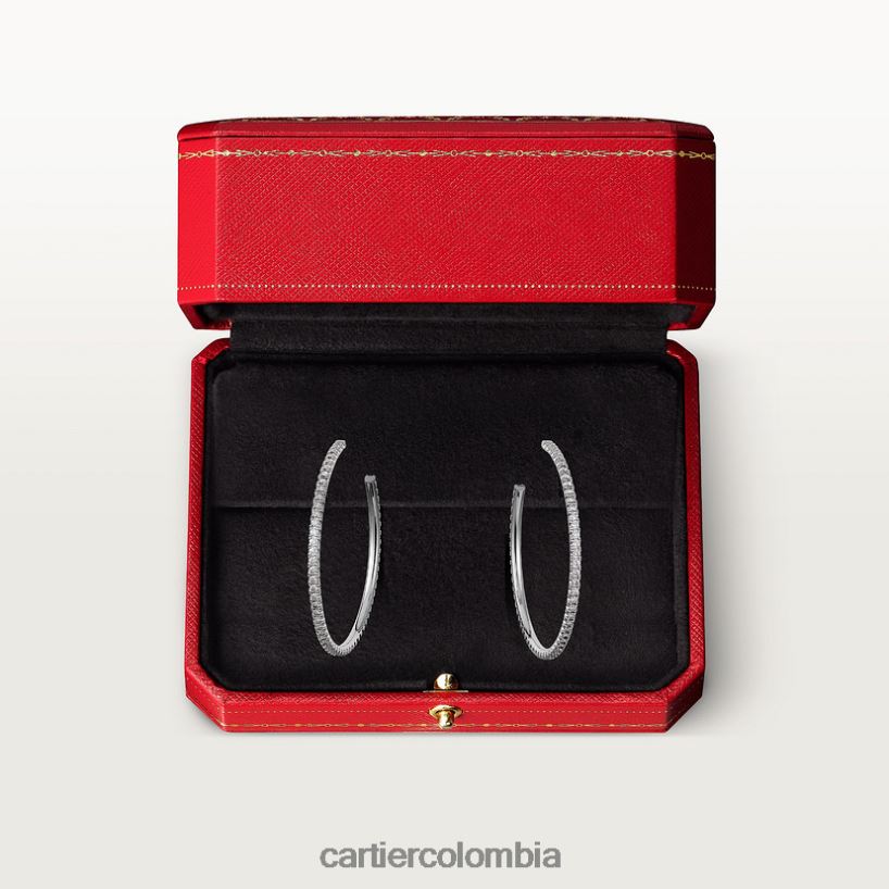 joyería Cartier pendientes etincelle, modelo grande Oro blanco V0HXJN674