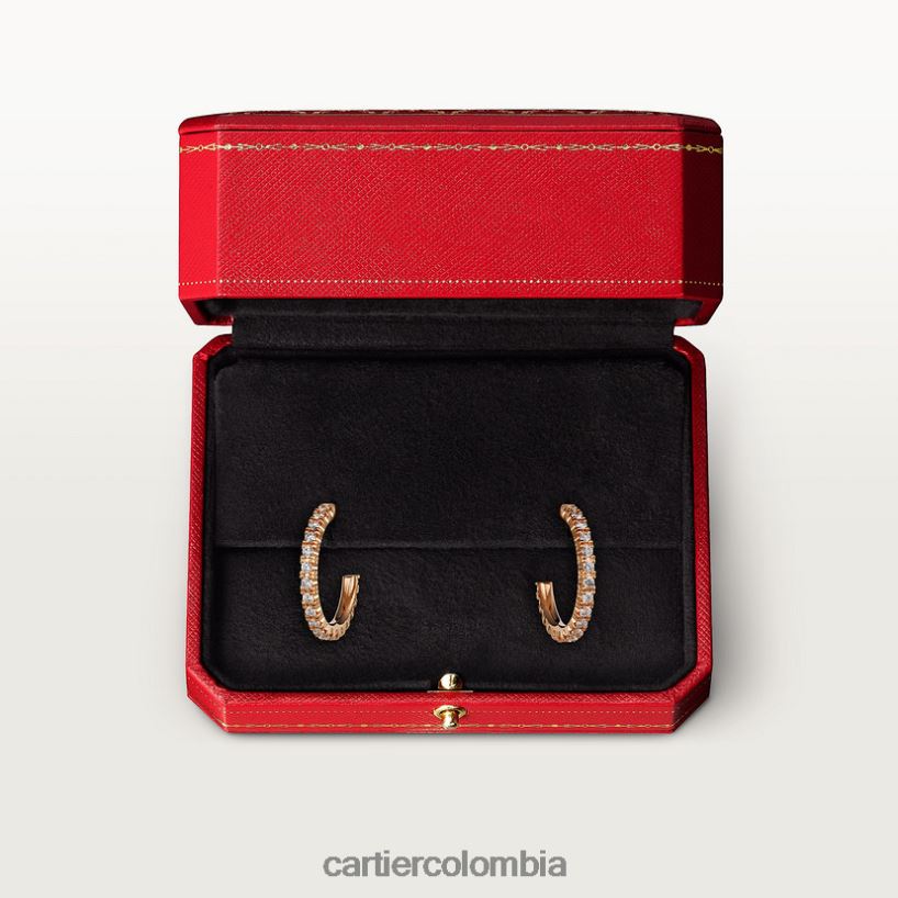 joyería Cartier pendientes etincelle oro rosa V0HXJN665