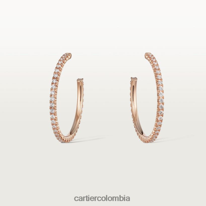joyería Cartier pendientes etincelle oro rosa V0HXJN667