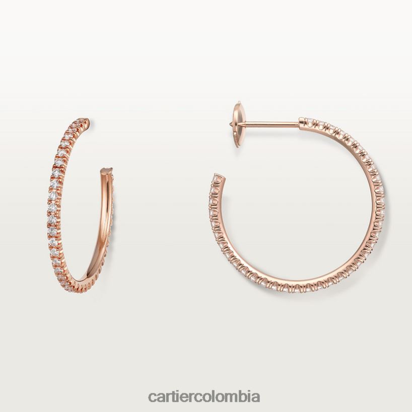 joyería Cartier pendientes etincelle oro rosa V0HXJN667