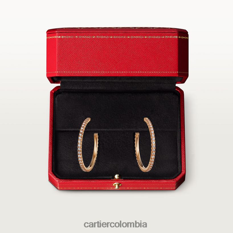 joyería Cartier pendientes etincelle oro rosa V0HXJN667