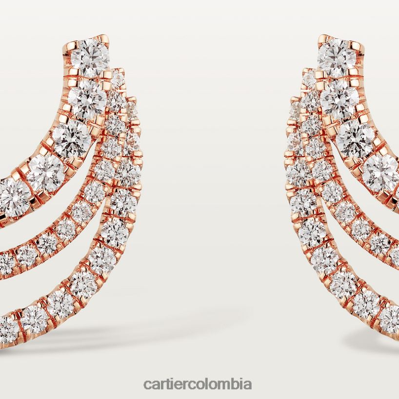 joyería Cartier pendientes etincelle oro rosa V0HXJN676