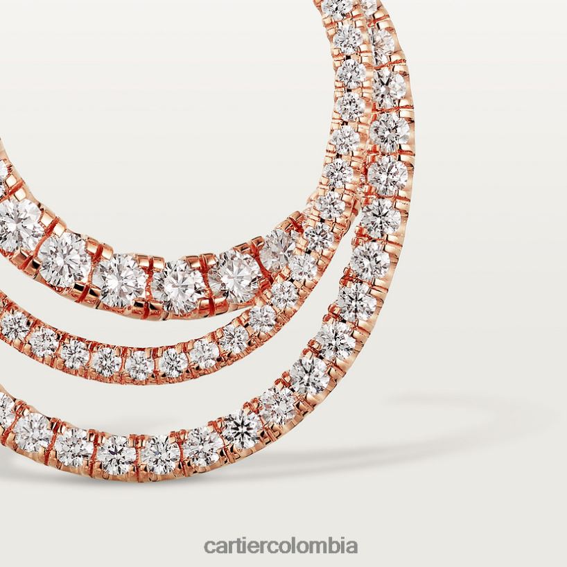 joyería Cartier pendientes etincelle oro rosa V0HXJN676