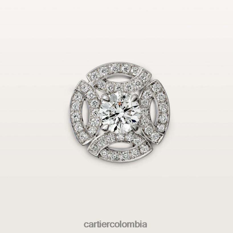 joyería Cartier pendientes galantería elegante V0HXJN682
