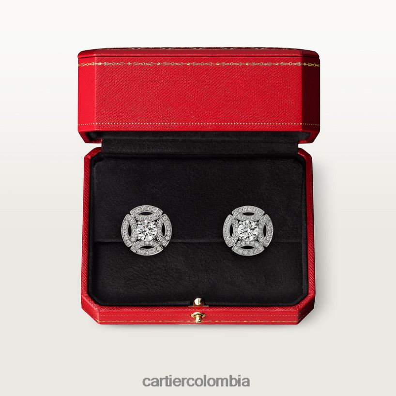 joyería Cartier pendientes galantería elegante V0HXJN682