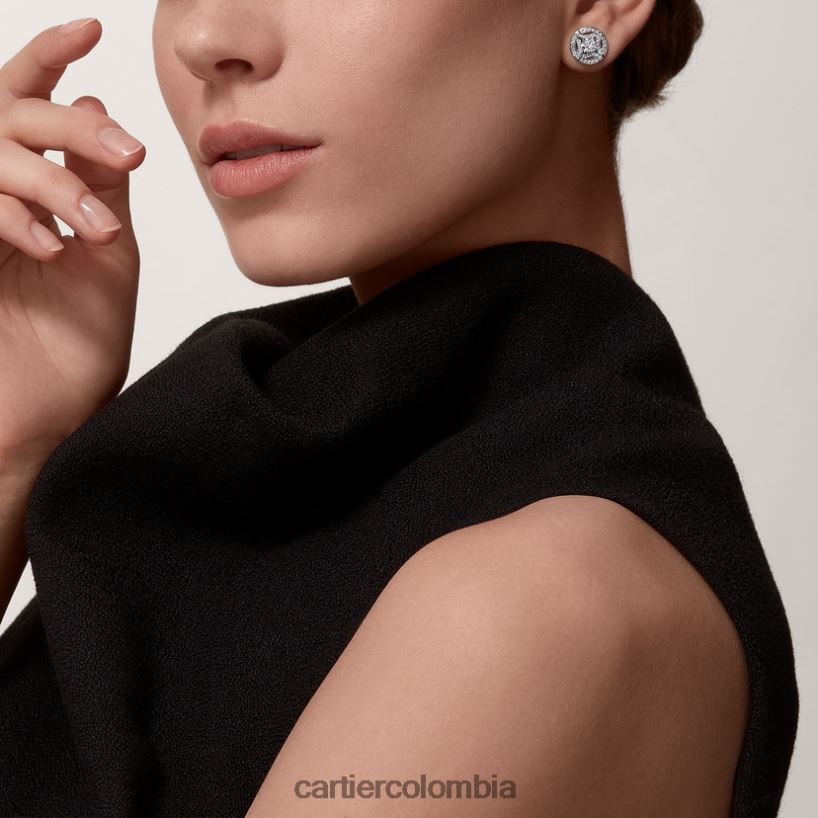 joyería Cartier pendientes galantería elegante V0HXJN682