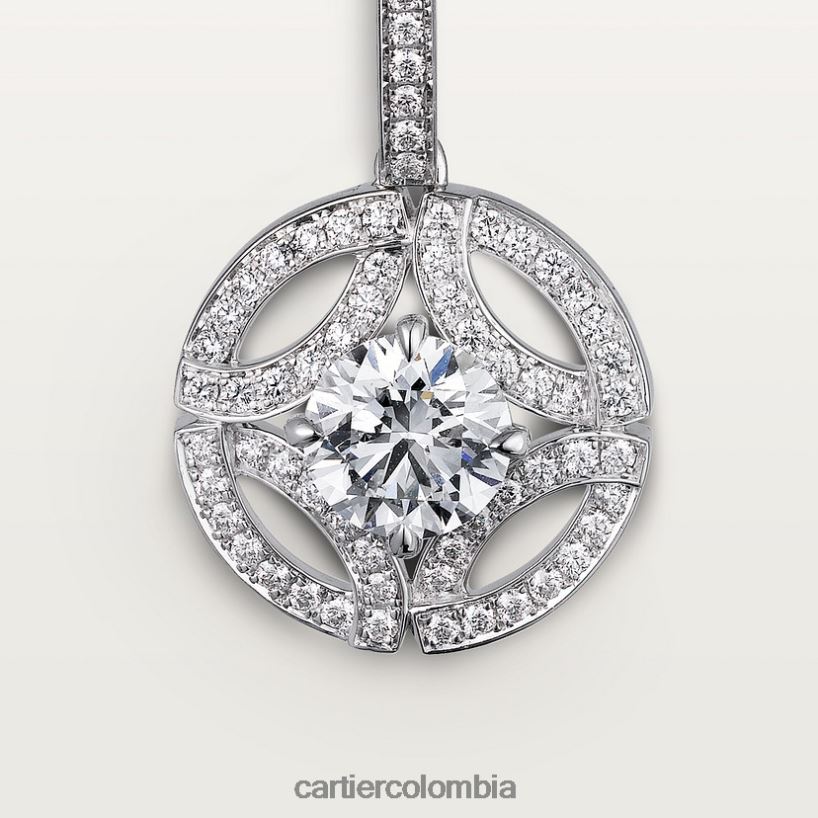 joyería Cartier pendientes galantería elegante V0HXJN686