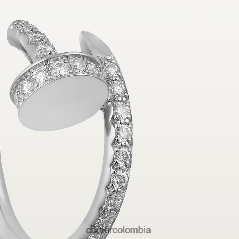 joyería Cartier pendientes juste un clou Oro blanco V0HXJN617