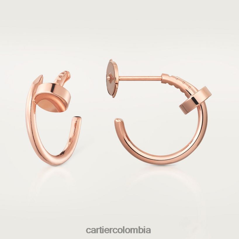 joyería Cartier pendientes juste un clou oro rosa V0HXJN614