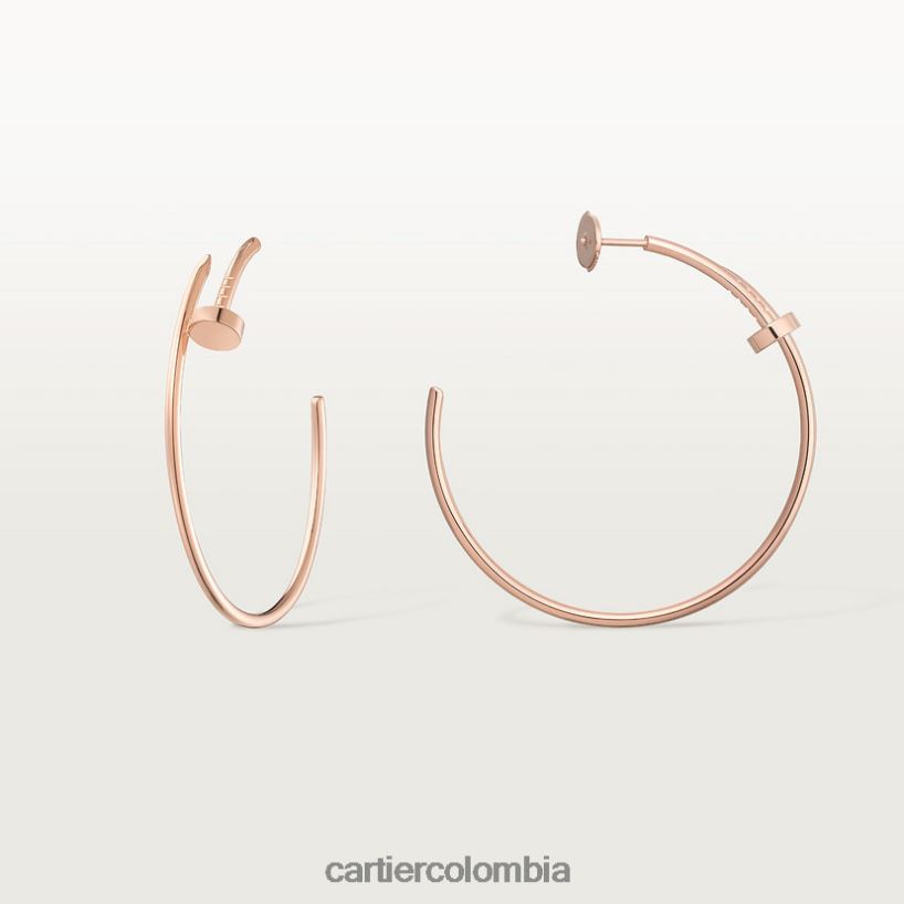 joyería Cartier pendientes juste un clou oro rosa V0HXJN623