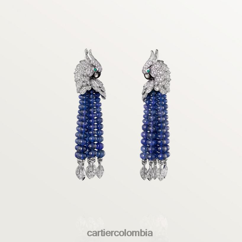joyería Cartier pendientes les oiseaux liberes elegante V0HXJN756